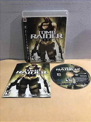 COM DETALHES - Tomb Raider Underworld Americano PS3