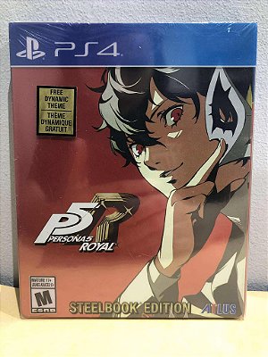 Persona 5 Royal Steelbook Edition Americano LACRADO PS4