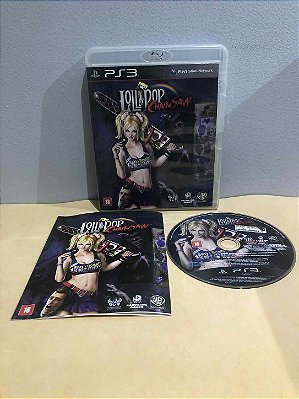 COM DETALHES - Lollipop Chainsaw Nacional PS3