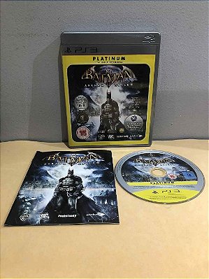 Batman Arkham Asylum Platinum Europeu PS3