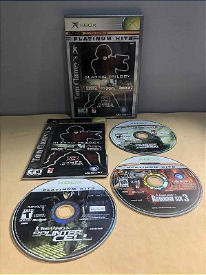 Tom Clancys Classic Trilogy Platinum Hits Americano Xbox
