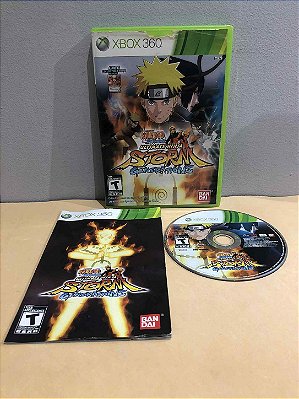 COM DETALHES - Naruto Ultimate Ninja Storm Generations Americano Xbox 360