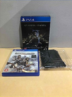 Sombras da Guerra Edição Exclusiva Brasil Nacional PS4