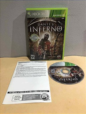 Dantes Inferno Platinum Hits Americano Xbox 360