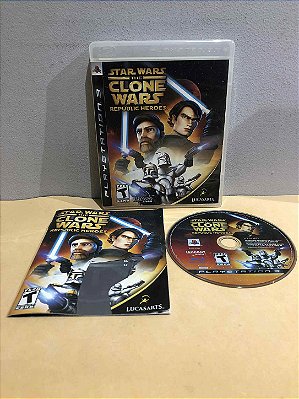 Star Wars Clone Wars Republic Heroes Americano PS3