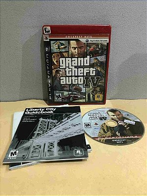 COM DETALHES - Grand Theft Auto IV Greatest Hits Americano PS3