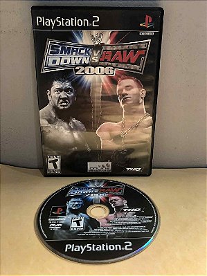 SmackDown Vs Raw 2006 Sem Manual Americano PS2