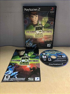 Ben 10 Alien Force Vilgax Attacks Americano PS2