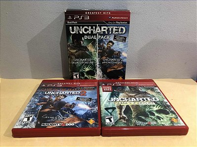 Uncharted Dual Pack Greatest Hits Americano PS3