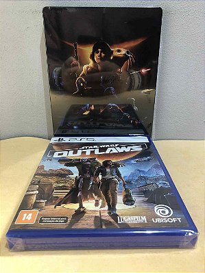 Steelbook Star Wars Outlaws LACRADO Nacional PS5