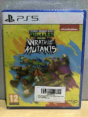 Teenage Mutant Ninja Turtles Arcade Wrath of the Mutants LACRADO Europeu PS5