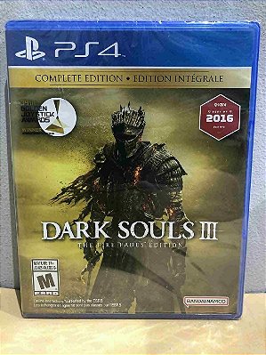 Dark Souls 3 Fire Fades Edition LACRADO Americano PS4