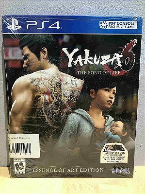 Yakuza 6 Essence of Art Edition LACRADO Americano PS4