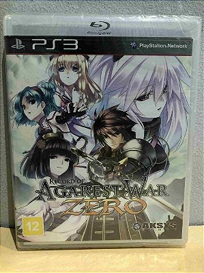 Record of Agarest War Zero LACRADO Nacional PS3