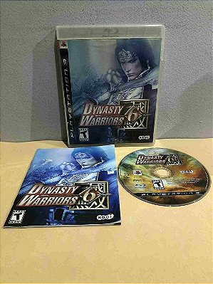 COM DETALHES - Dynasty Warriors 6 Americano PS3