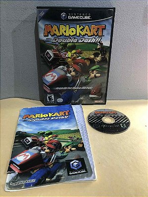 COM DETALHES - Mario Kart Double Dash Americano GameCube