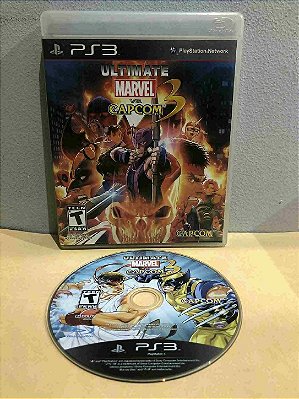 Ultimate Marvel Vs Capcom 3 Sem Manual Americano PS3