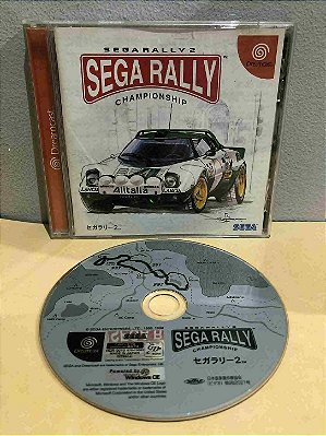 Sega Rally 2 Championship Japones Dreamcast
