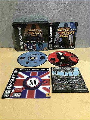 Grand Theft Auto Directors Cut Americano PS1