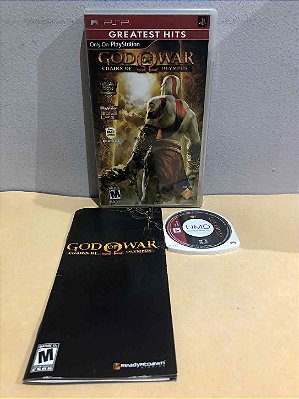 God of War Chains of Olympus Greatest Hits Americano PSP