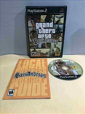 Grand Theft Auto San Andreas Americano PS2