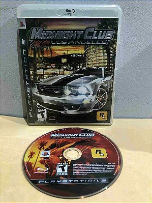 Midnight Club Los Angeles Sem Manual Americano PS3