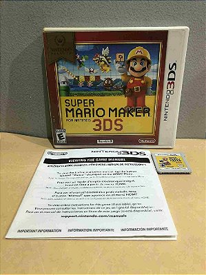 Super Mario Maker Americano 3DS
