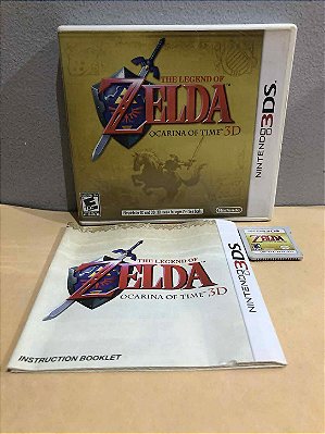 The Legend of Zelda Ocarina of Time 3D Americano 3DS