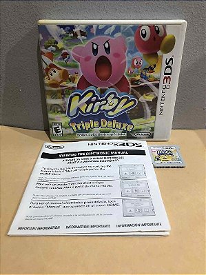 Kirby Triple Deluxe Americano 3DS