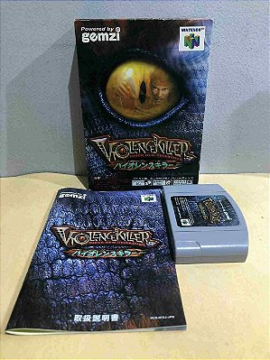 Violencekiller Na Caixa Japones Nintendo 64