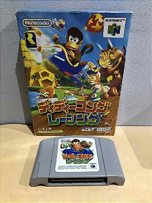 Diddy Kong Racing Na Caixa Japones Nintendo 64