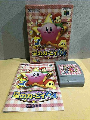 Kirby 64 Na Caixa Japones Nintendo 64