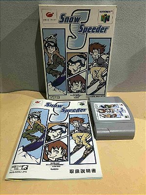 Snow Speeder Na Caixa Japones Nintendo 64