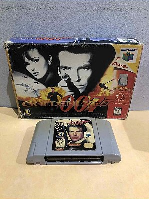 007 GoldenEye Na Caixa Americano Nintendo 64