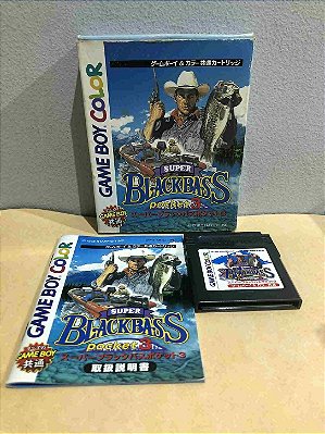 Super Blackbass Pocket 3 Na Caixa Japones GameBoy Color