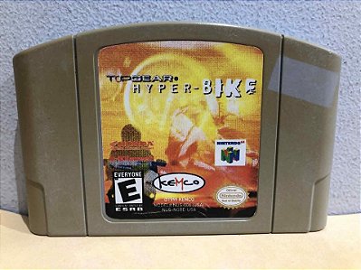 RELABEL - Top Gear Hyper Bike Americano Nintendo 64