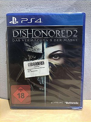 Dishonored 2 LACRADO Europeu PS4