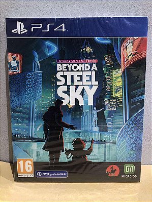 Steelbook Beyond A Steel Sky LACRADO Europeu PS4