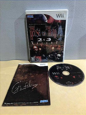 The House of the Dead 2 & 3 Return Japones Wii
