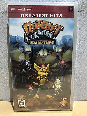 Ratchet & Clank Size Matters Greatest Hits LACRADO Americano PSP