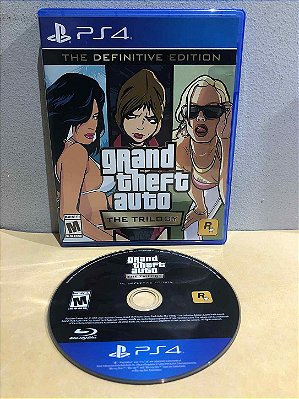 Grand Theft Auto Trilogy Americano PS4