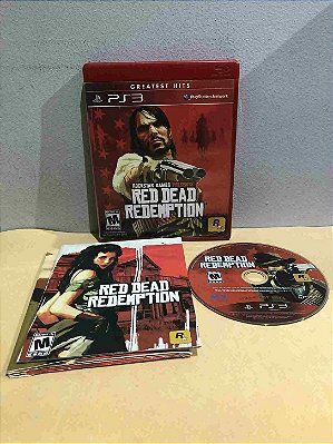 COM DETALHES - Red Dead Redemption Greatest Hits Com Mapa Americano PS3