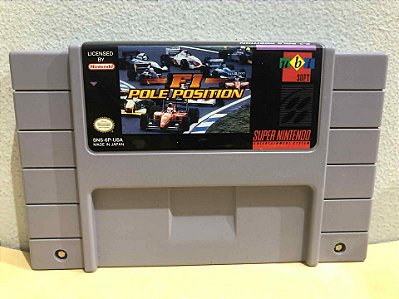 F1 Pole Position Americano Super Nintendo