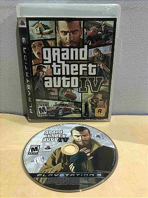 Grand Theft Auto IV Sem Manual Americano PS3