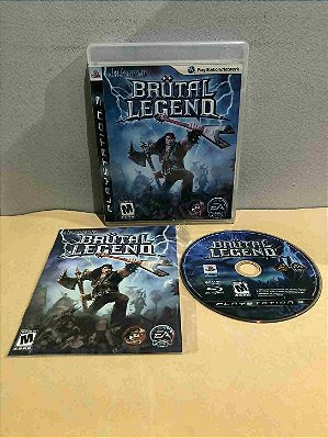 COM DETALHES - Brutal Legends Americano PS3