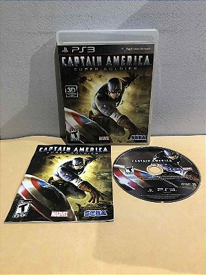 COM DETALHES - Captain America Americano PS3