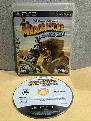 Madagascar Kartz Sem Manual Americano PS3