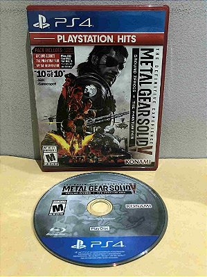 Metal Gear Solid V Definitive Experience Playstation Hits Americano PS4