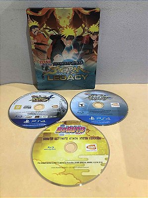Steelbook Naruto Ultimate Ninja Storm Legacy Nacional/Americano PS4