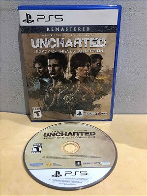 Uncharted Legacy of Thieves Collection Remastered Americano PS5